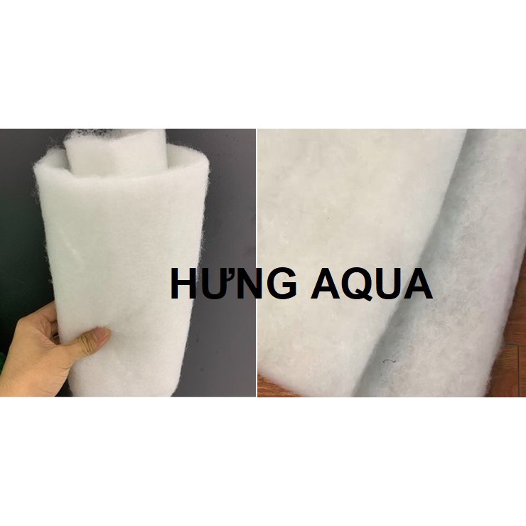 Bông lọc nước bể cá - bông lọc nước hồ cá, vật liệu lọc nước bể cá cảnh, bể thủy sinh