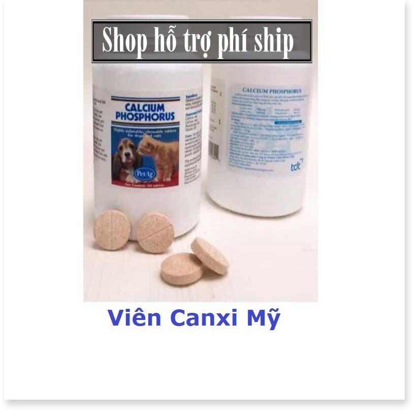 Hỗ trợ Ship- HA- Deal 1k Lẻ 1 Viên dưỡng chất canxi cho chó mèo (5 loại) chắc xương dưỡng lông và chó mèo kém ăn