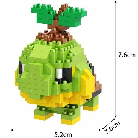 Bộ lắp ghép Lego hình Pokemon dễ thương