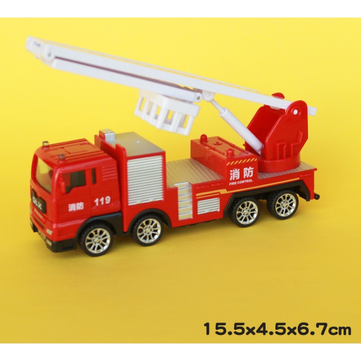 Đồ chơi ô tô mô hình các loại xe xây dựng: máy xúc, xe tải, cần cẩu, cứu hỏa... cho bé