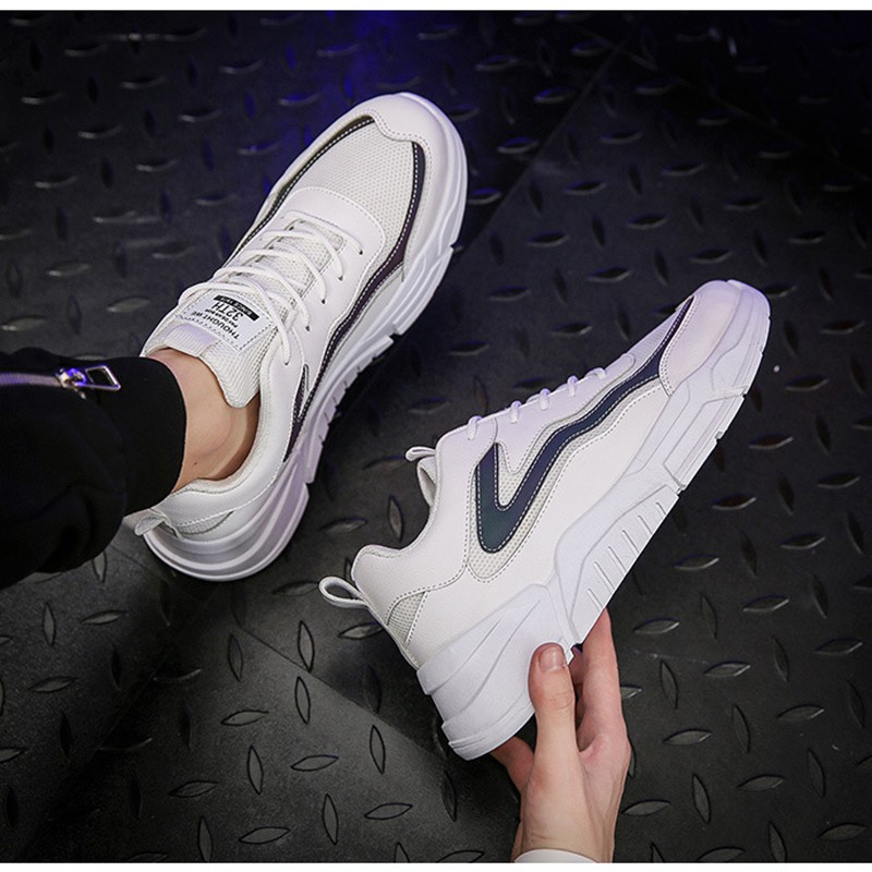 Giày Sneaker Thể Thao Nam Alami GTT02 - Viền Xám | BigBuy360 - bigbuy360.vn