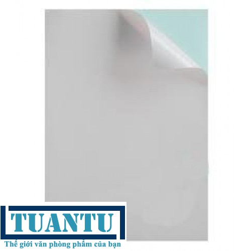 Decal A4 đế xanh (giấy nhám)