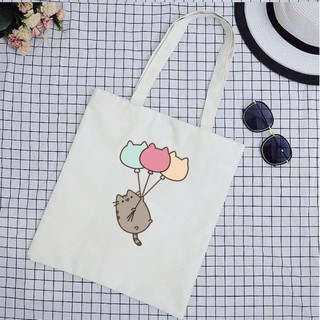 Túi tote mèo pusheen TT9 dễ thương hoạt hình