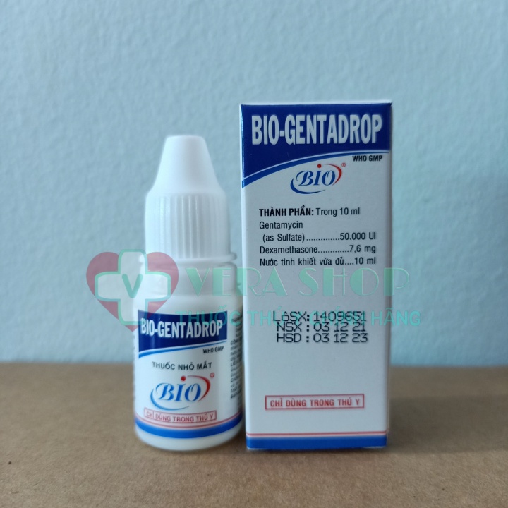 BIO GENTADROP 10ML - Nhỏ mắt