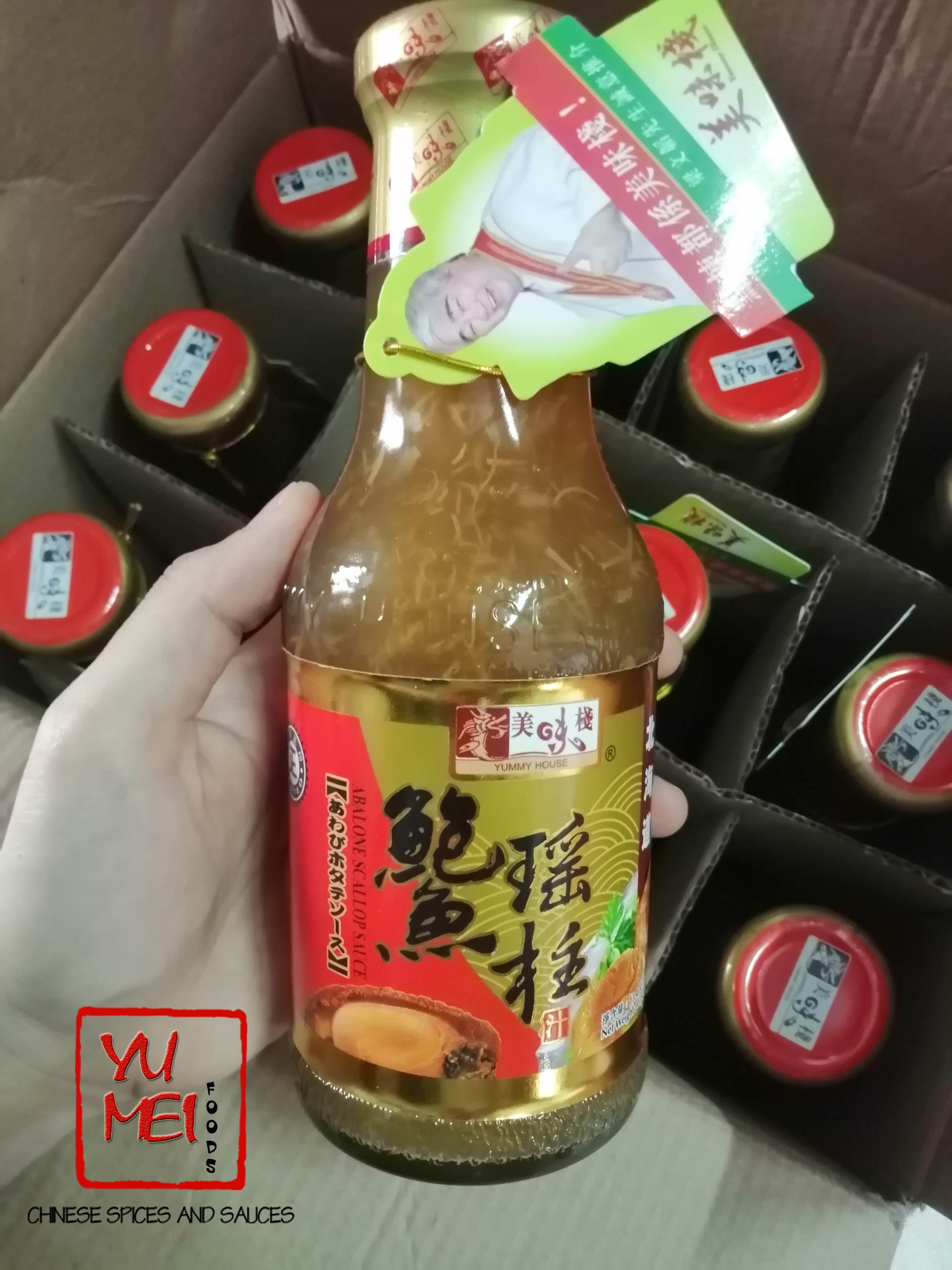 [HÀNG NGOẠI] Sốt Bào Ngư Sò Điệp Yummy House Hong Kong 380gr