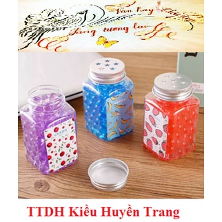 Hộp Sáp Thơm VIÊN HẠT TINH THỂ TRÒN Để Nhà Vệ Sinh, Phòng Ngủ - Tinh Dầu Tự Nhiên Khử Mùi Hôi Tủ Quần Áo