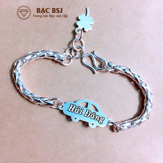 Vòng tay Bạc BSJ cho bé trai bạc ta cao cấp - LTB003