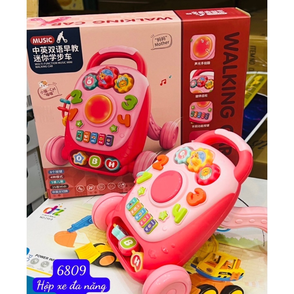 Bàn nhạc đa năng, bàn đồ chơi nhạc giúp bé phát triển toàn diện-xe đẩy nhạc-clip và hình chụp thực tế nhé.