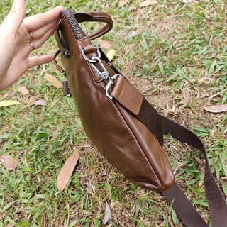 Túi nam Da thật second-hand Đồ Si Bon TD049