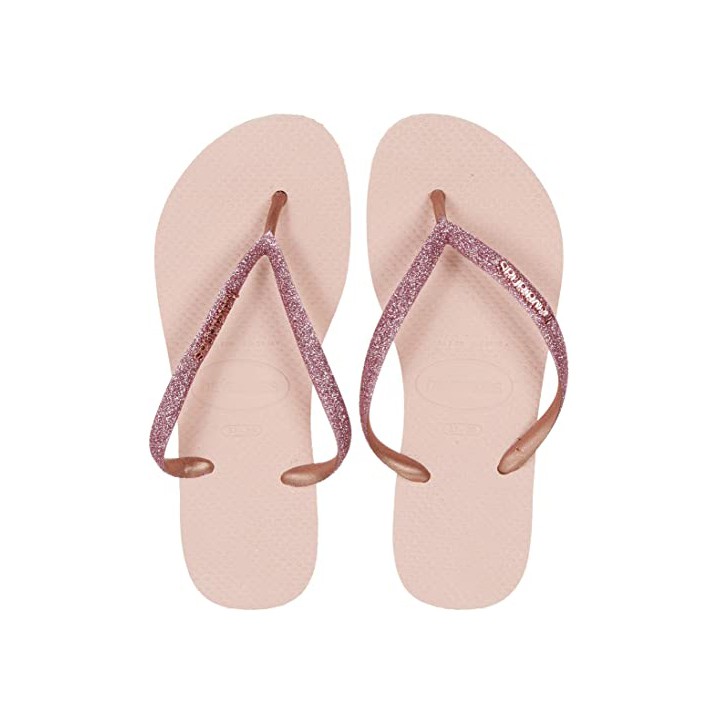 DÉP HAVAIANAS US WOMEN'S SLIM GLITTER FLIP FLOPS