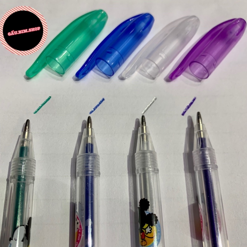 Bút nhũ kim tuyến 8 màu - 24 màu