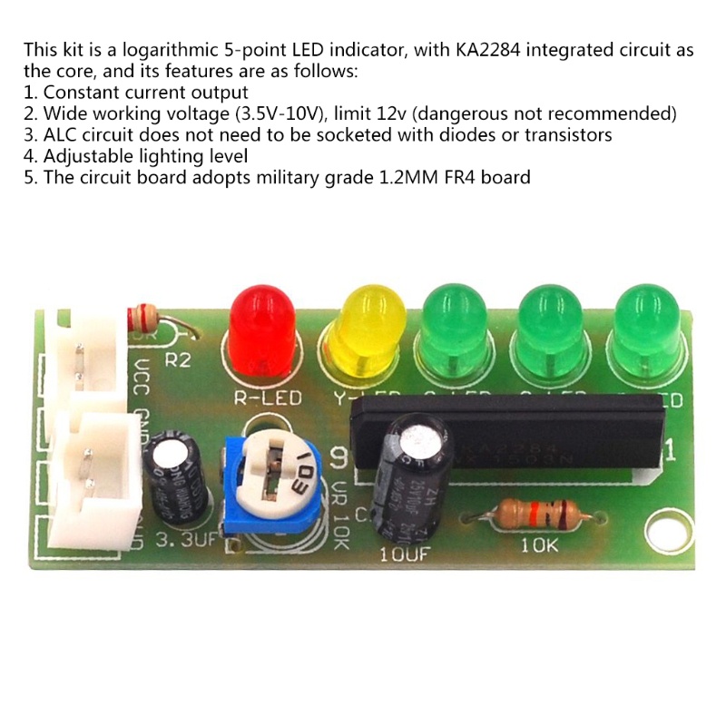 Mô Đun Điều Khiển Mức Độ Dòng Điện AC KA2284 3.5V-12V Dành Cho Bảng Mạch DC P cb