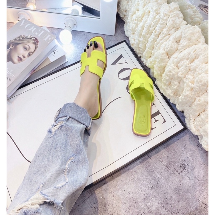DÉP H.M MÀU NEON SIÊU HOT