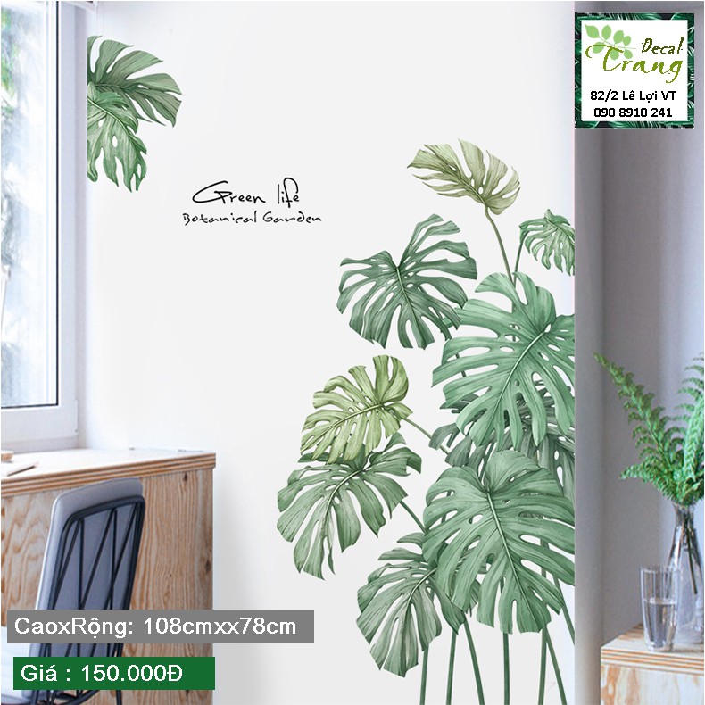 Decal tết 2023 Dán tường dán Kính nhìn 2 mặt