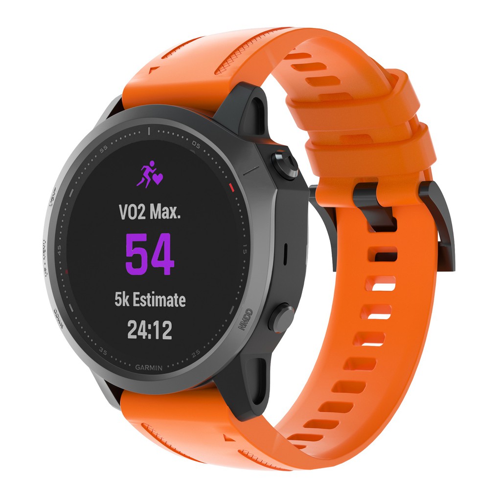 Dây Đeo Silicon 20mm Cho Đồng Hồ Garmin Fenix 6s/6s Pro/Fenix 5s/5s Plus/D2 Delta S