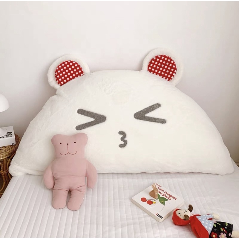 Tựa Giường Lông Thỏ Mềm Mịn 16 Mẫu Siêu Đáng Yêu (Shinbedding)