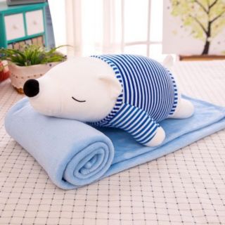 Bộ chăn gối hình thú văn phòng