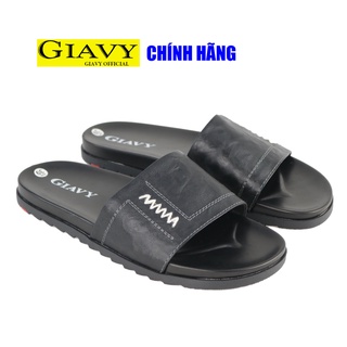 Dép nam quai ngang Giavy U76 cao 2 phân