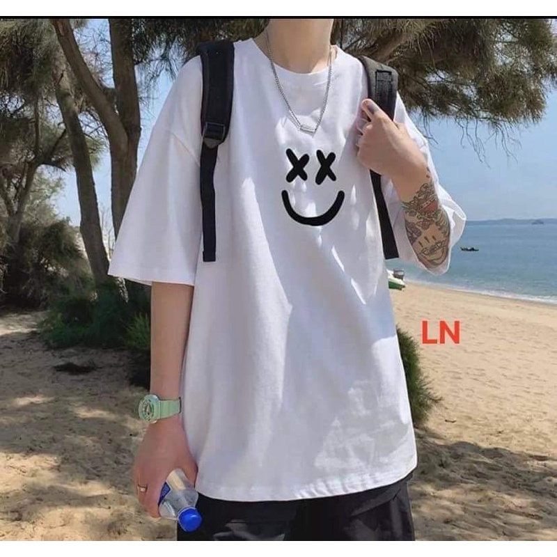Áo phông mặt cười xx LN11