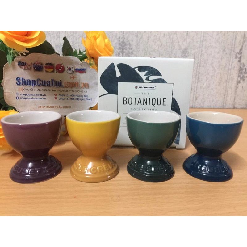 SET 4 món LE CREUSET BOTANIQUE