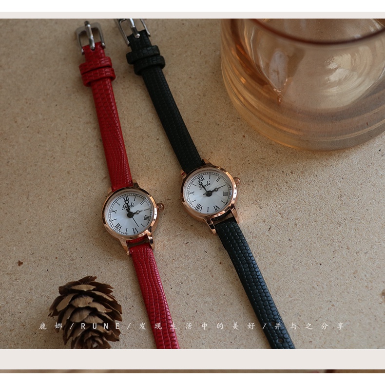 Đồng hồ nữ LaCy Watch đồng hồ đeo tay dây da chống nước mặt tròn nhỏ cọc số La Mã vintage DHVGE0010 | BigBuy360 - bigbuy360.vn