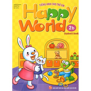 Sách - Happy World Tiếng Anh Cho Trẻ Em (Bộ 2 Cuốn)