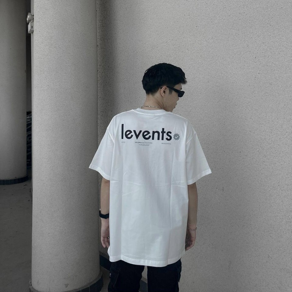 Áo Thun Local Brand LeVents Nam Nữ Tay Lỡ Form Rộng Unisex | BigBuy360 - bigbuy360.vn