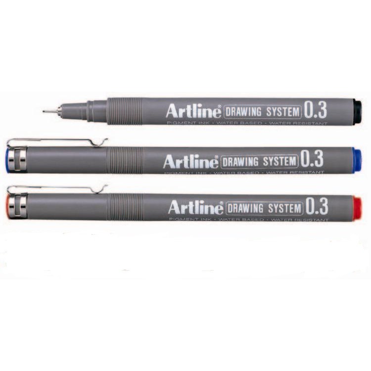 Bút vẽ kỹ thuật Artline EK-233 Drawing System Pen, nét 0.3mm