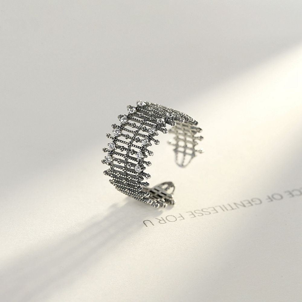 Nhẫn hở bằng đồng phong cách Hàn Quốc cá tính cho nữ