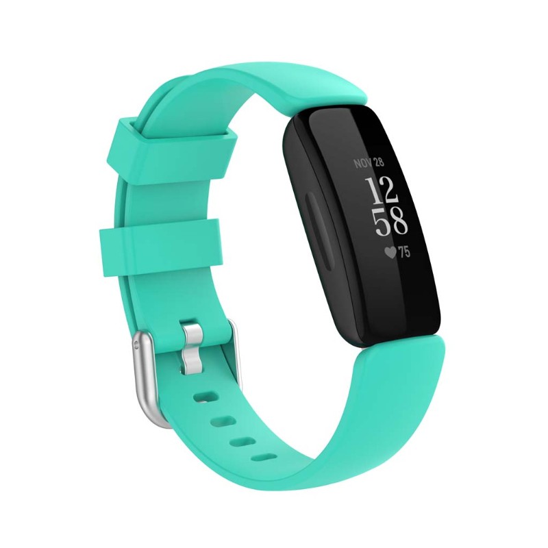 Dây Đeo Thay Thế Chất Liệu Silicon Thiết Kế Sọc Gân Nổi Cho Fitbit Inspire 2