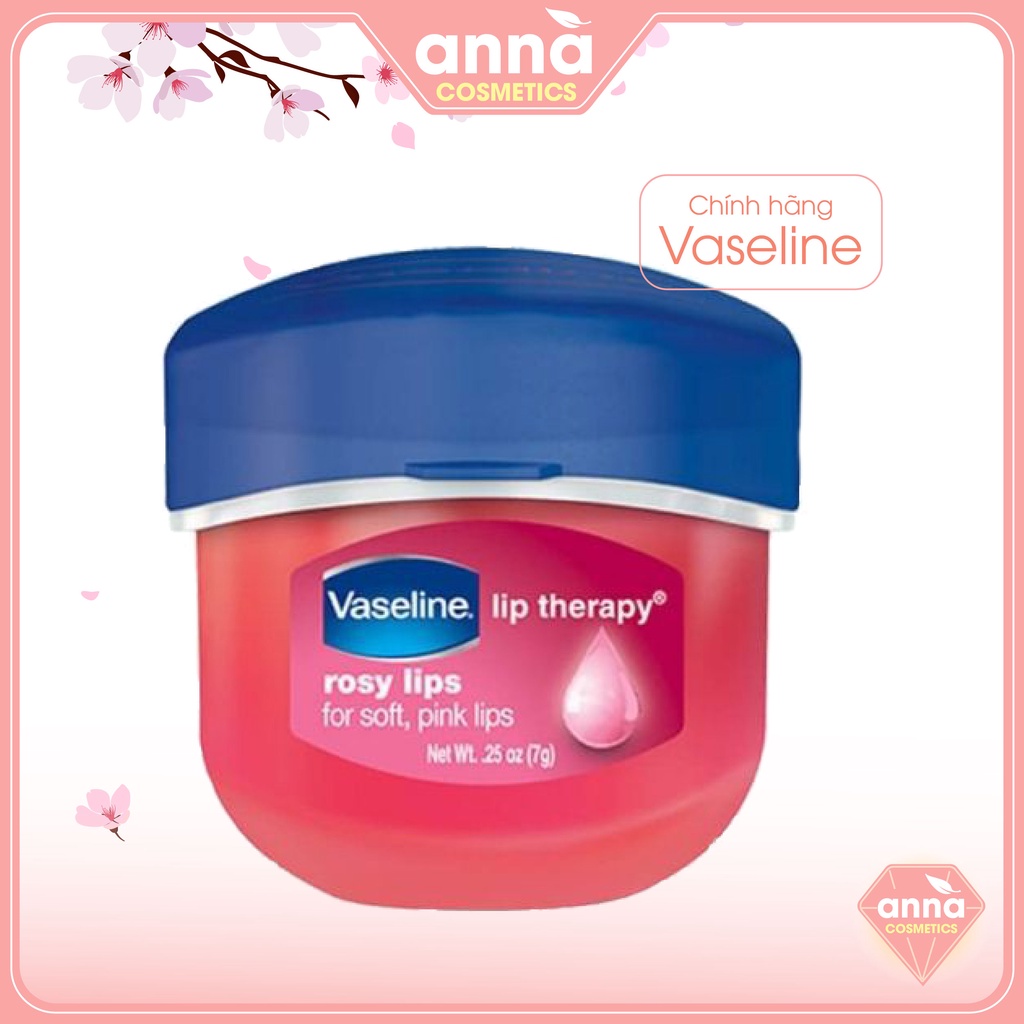 Son dưỡng môi Vaseline hồng xinh Lip Therapy Rosy Lip 7g dạng sáp dưỡng môi dưỡng ẩm mềm mịn | BigBuy360 - bigbuy360.vn