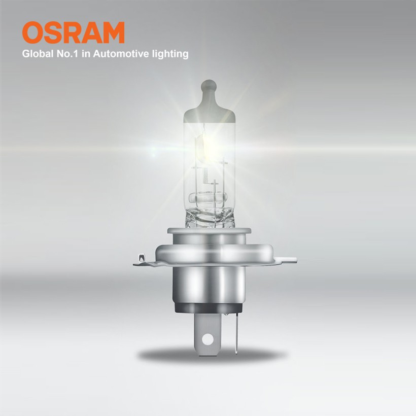 [Mã BMBAU50 giảm 10% đơn 99k] Bóng Đèn Halogen OSRAM Original H4 12V 60/55W Nhập Khẩu Chính Hãng