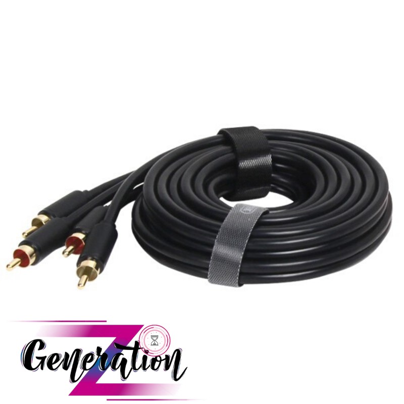 Cáp loa 2 Đầu AV (1.5m) Unitek (Y-C 945BK)
