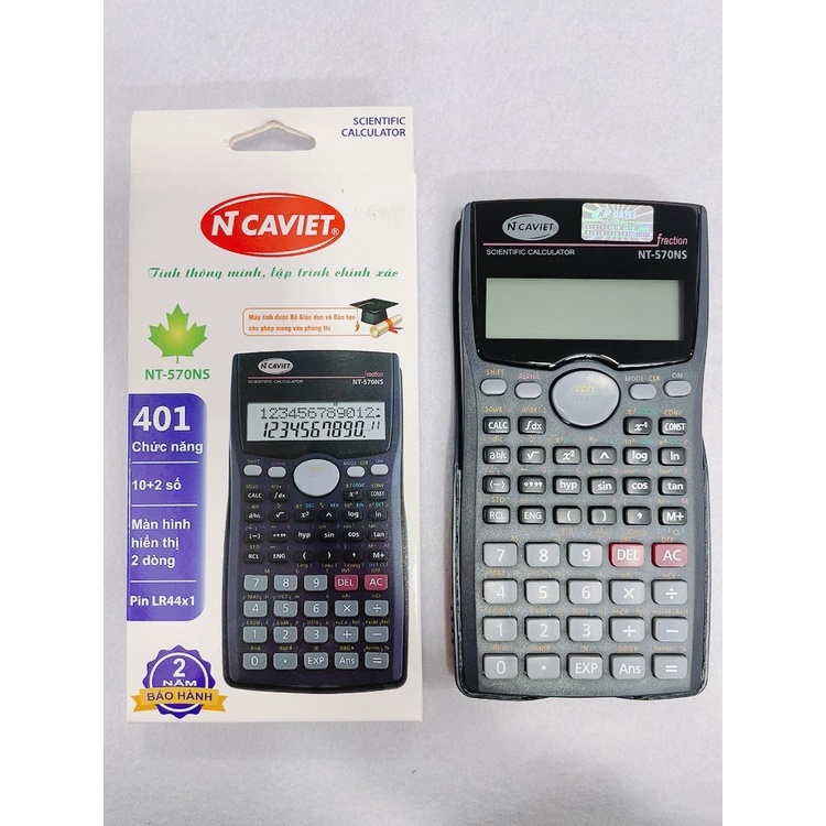 MÁY TÍNH NT CAVIET NT 570NS 401 CHỨC NĂNG HÀNG CHÍNH HÃNG
