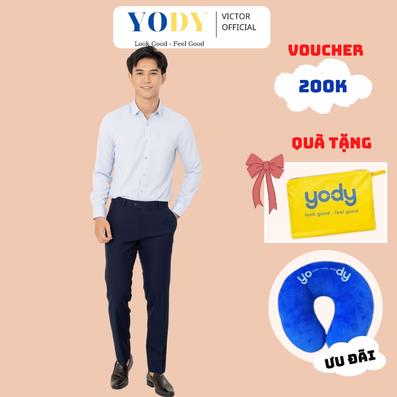 Quần Âu Nam YODY Hàng Chính Hãng Cao Cấp QAM3127