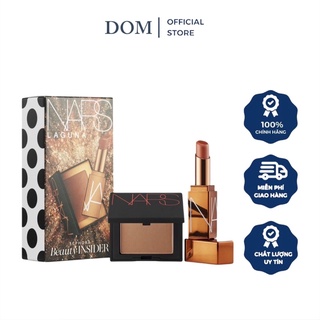 Sét trang điểm phấn tạo khối, son dưỡng NARS Laguna