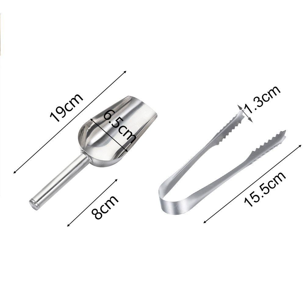 Xẻng Xúc Đá Bằng Thép Không Gỉ Tiện Dụng Dành Cho Nhà Bếp