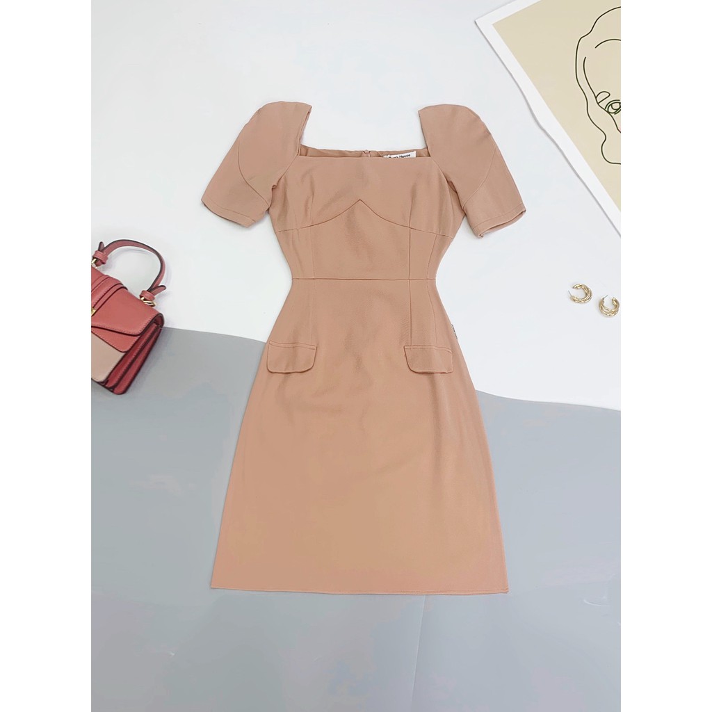 Váy xoè cổ vuông túi giả Zym's House - LT248 | BigBuy360 - bigbuy360.vn