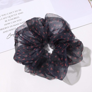 🐽Chun cột tóc vải voan Scrunchie siêu to