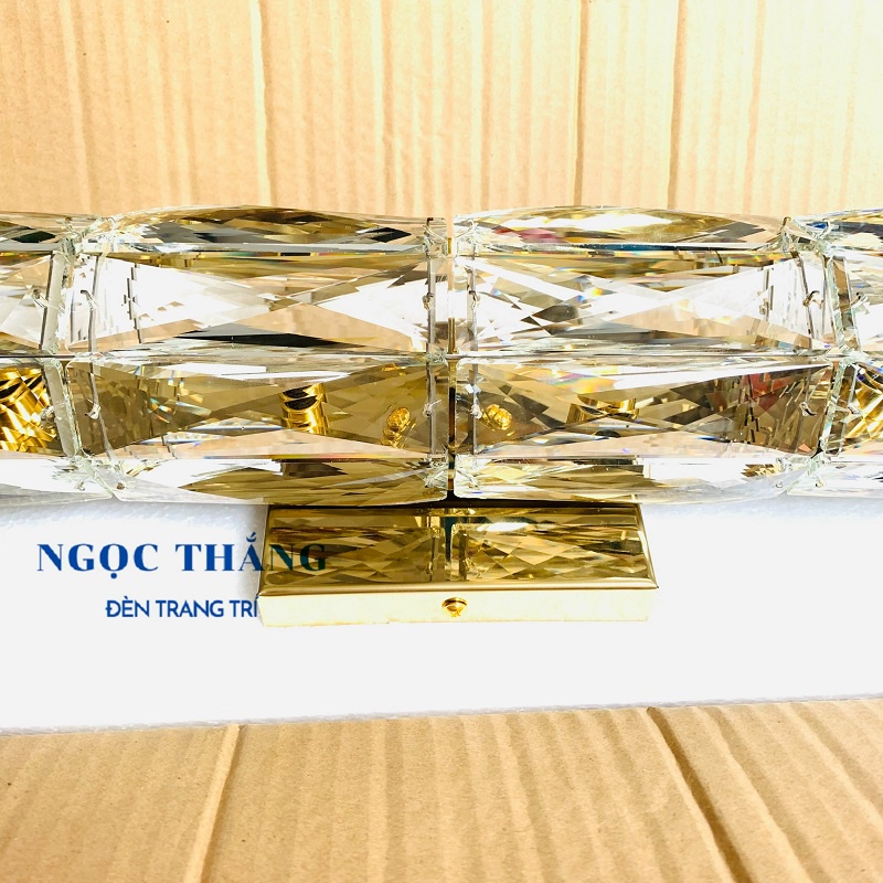 Đèn treo tường ốp tường pha lê cao cấp trang trí trong nhà cầu thang Led 18W 220V GT3029 Ngọc Thắng