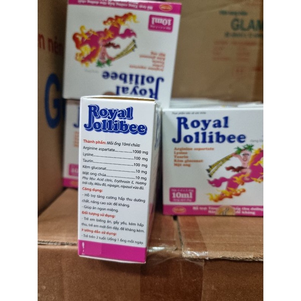 Siro Royal Jollibee – Bổ sung tiêu hóa trẻ nhanh lớn