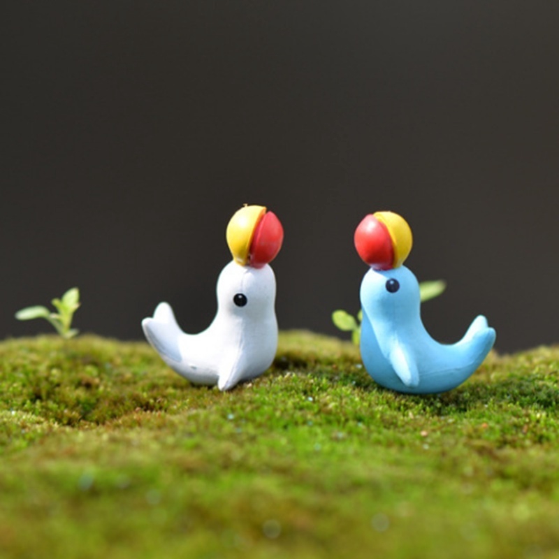 Set 5 Cá Heo Mini Trang Trí Sân Vườn