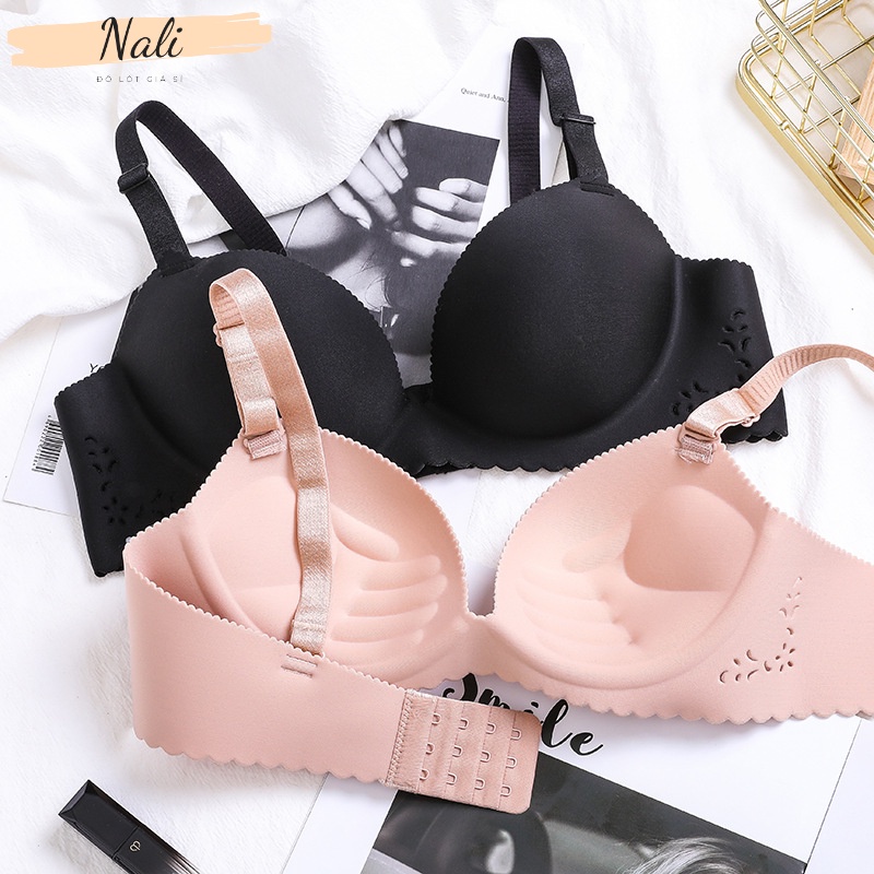 Áo Ngực Nữ Su Đúc Bàn Tay Không Gọng Nâng Ngực Chất Liệu Mềm Mại Thông Thoáng NL133