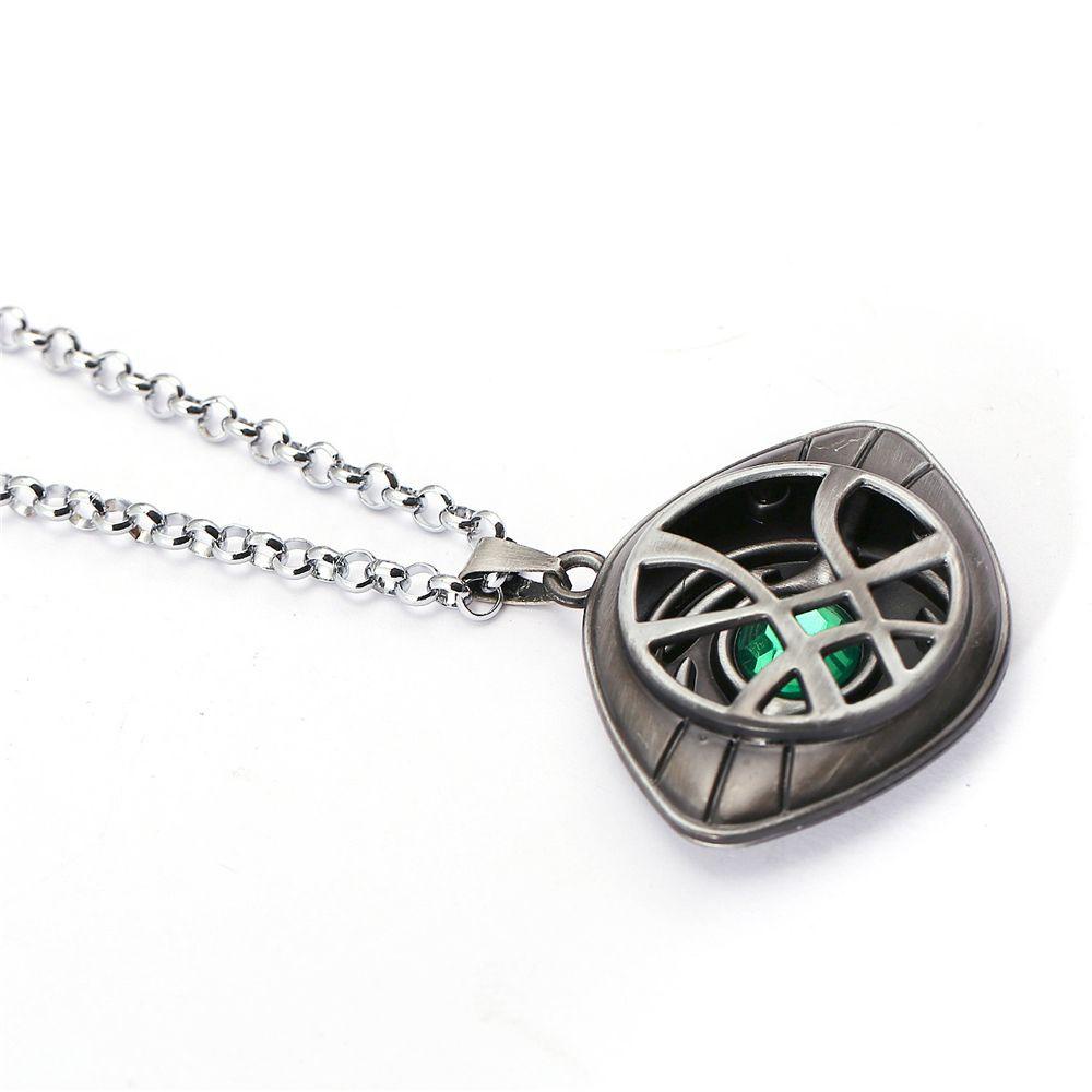FUTURE New Keychain Model Marvel Avengers Necklace Movie Toys Infinity Time|Figure Doctor Strange/Multicolor