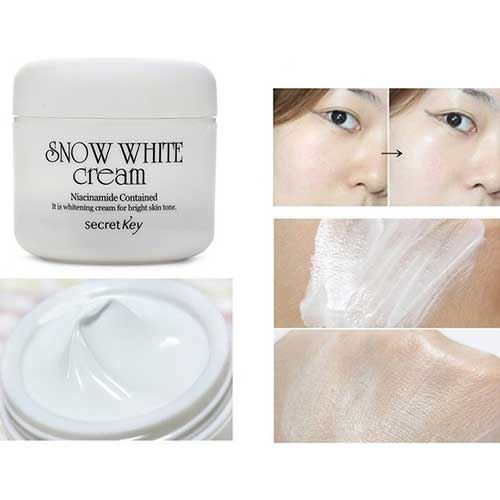 Kem Dưỡng Trắng Da, Chống Lão Hóa Secret Key Snow White Cream