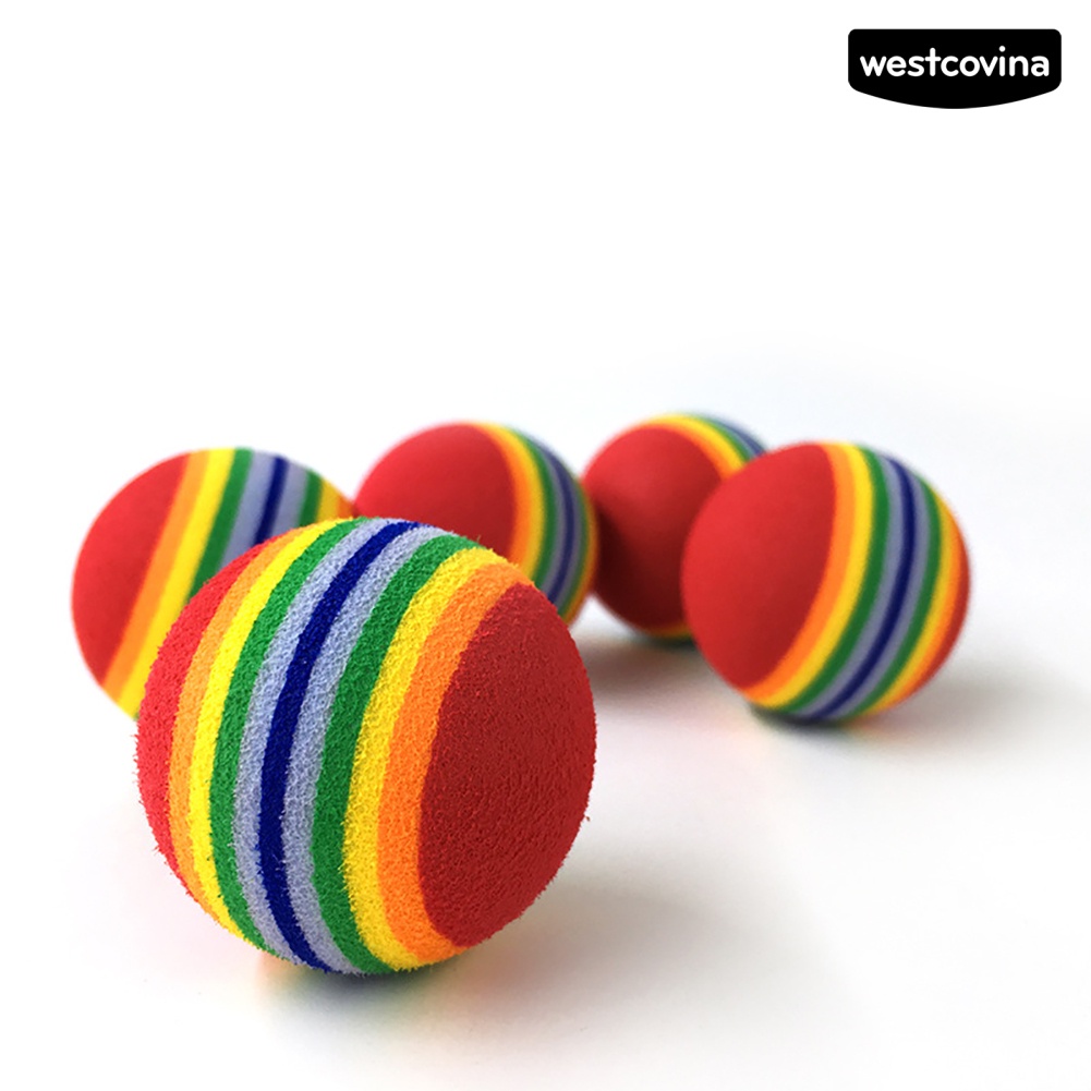 Đồ Chơi Bóng Gặm Hình Cầu Vồng Vui Nhộn Cho Thú Cưng