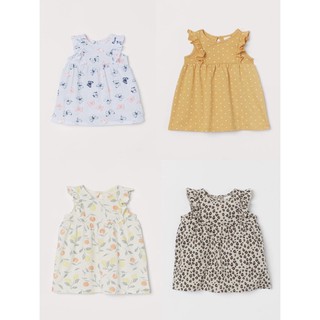 Váy hm cánh tiên cho bé gái 6 tháng - 4 tuổi in hình siêu xinh,chất cotton mát authentic