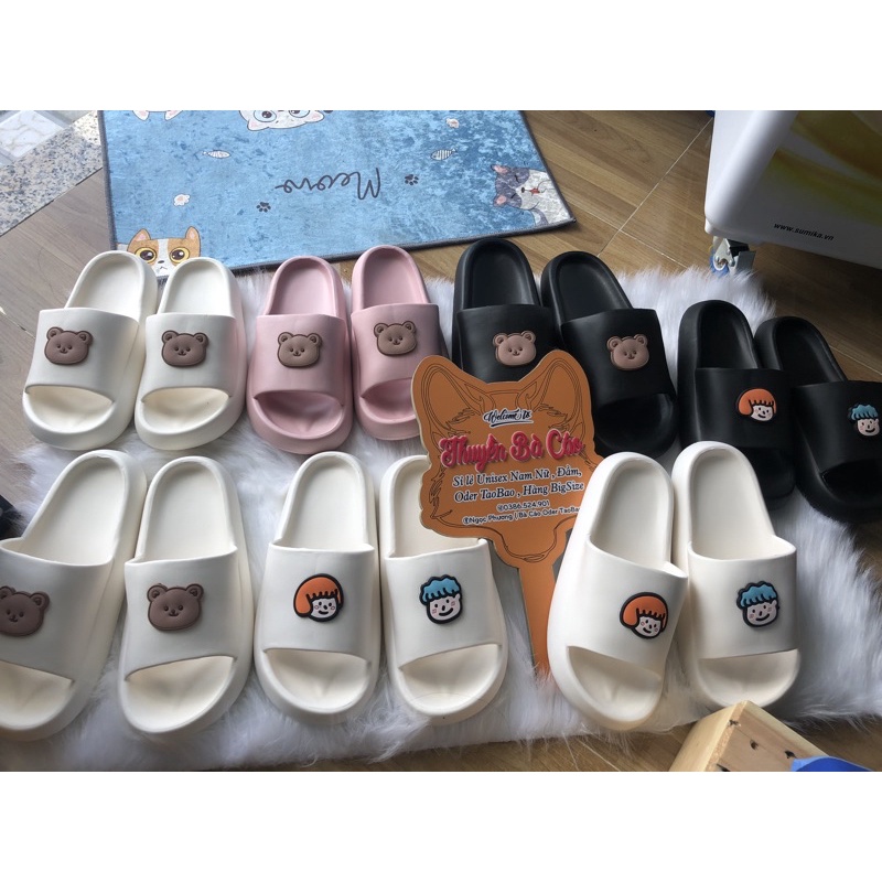 ODER Theo Yêu Cầu khách . Dép Bánh Mì Gấu Hàng L1