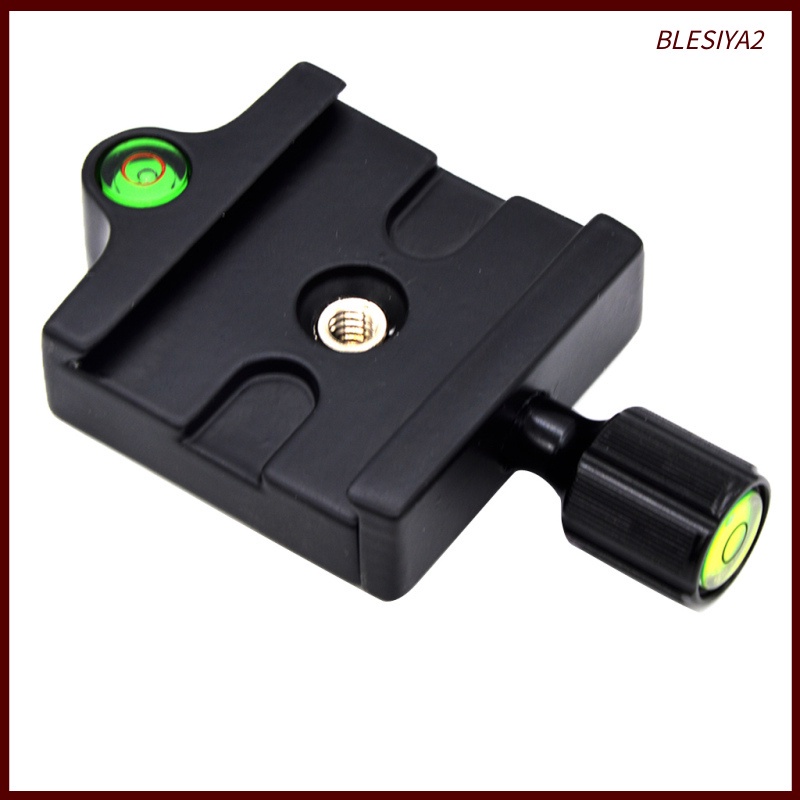 Aluminium Quick Release Plate QR Clamp with 1/4 '' 3/8 '' for Arca Swiss