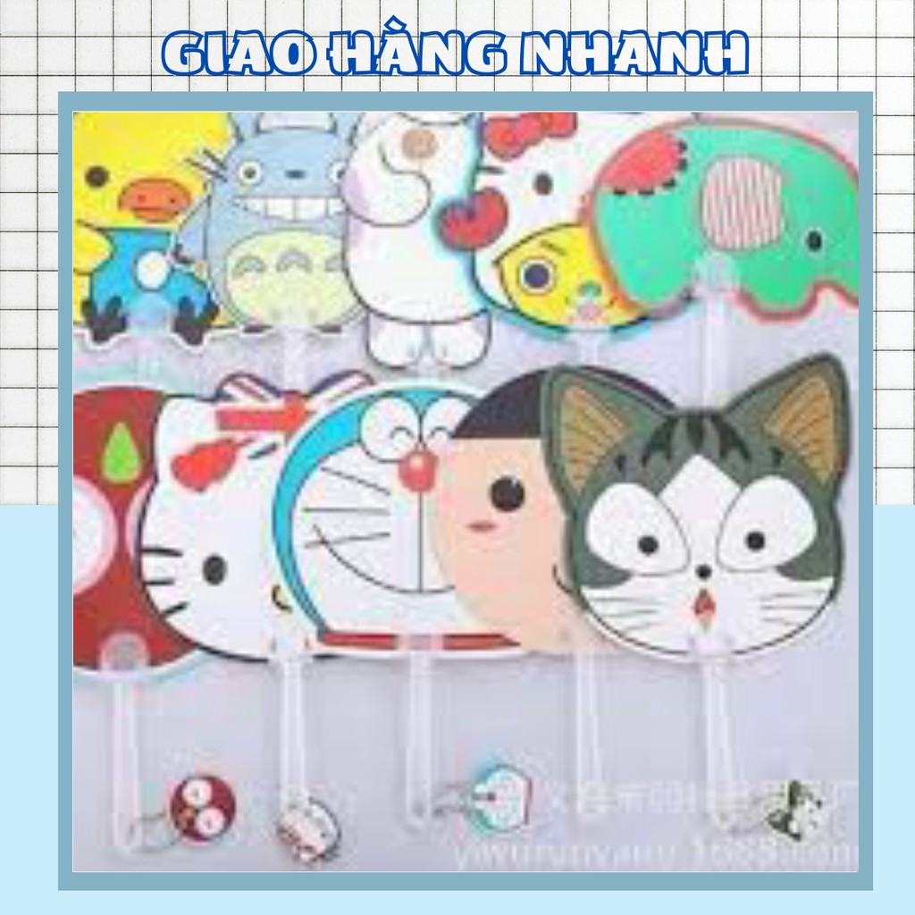 Quạt cầm tay cute nhiều hình ngộ nghĩnh 2250 GIAO HÀNG NHANH